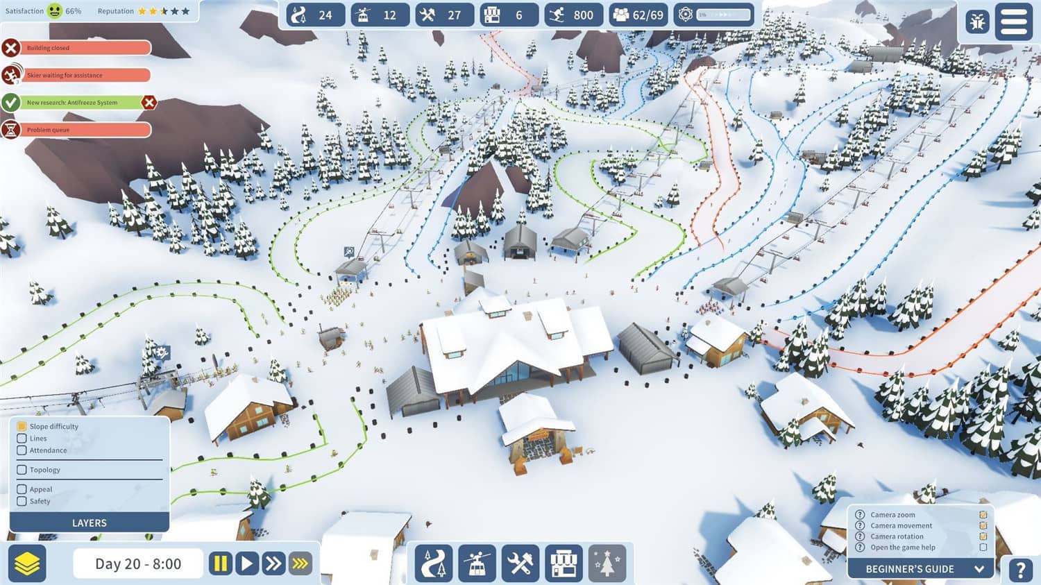 雪场大亨/Snowtopia: Ski Resort Builder插图1
